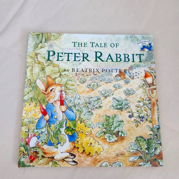 The Tale Of Peter Rabbit Beatrix Potter Hardcover Reading Railroad Books - Picture 1 of 7